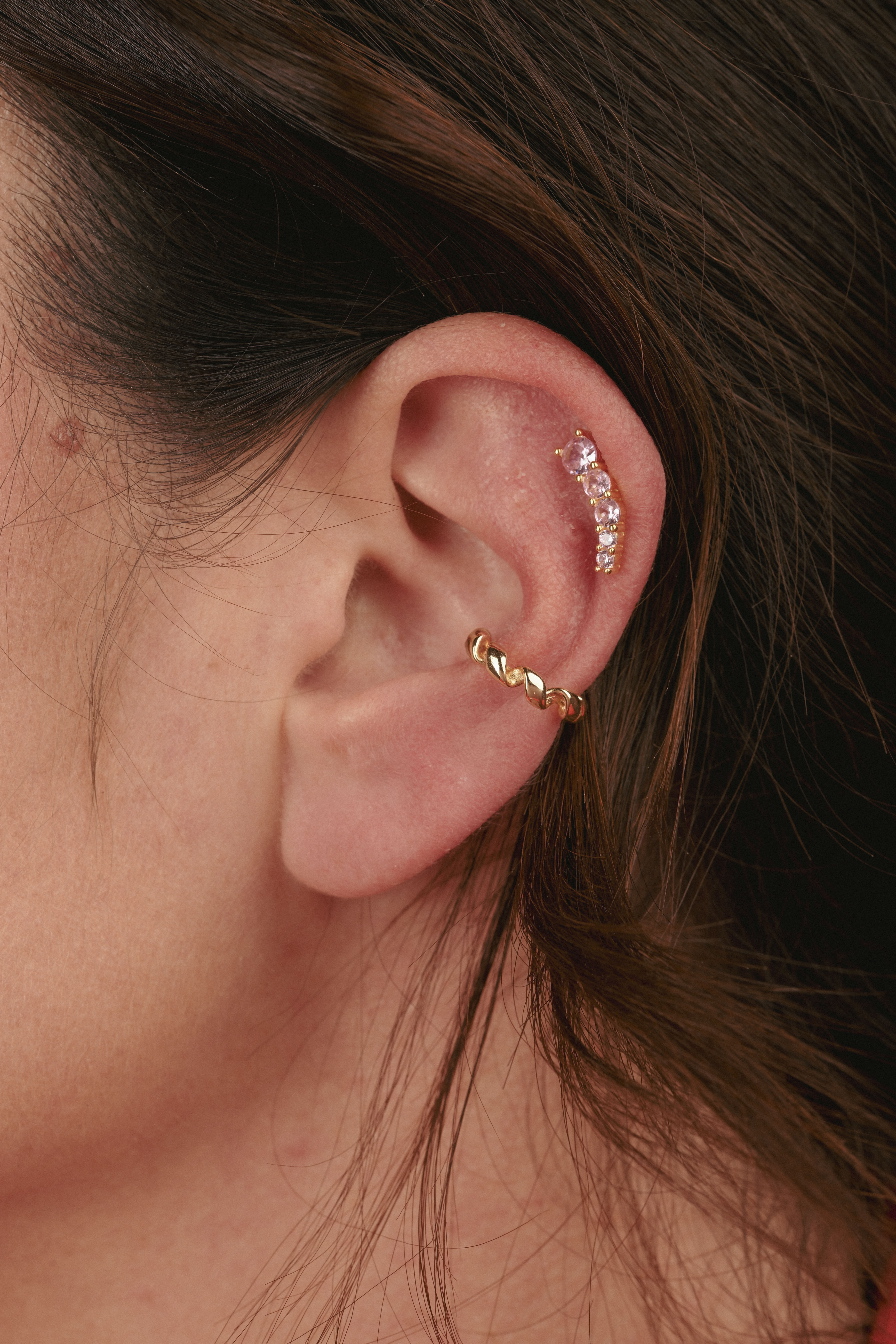 Earcuff Pink Berries