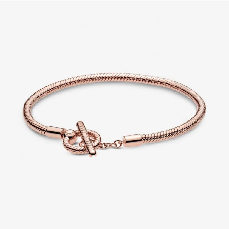 Bracciale Chiusura a T Rosè.      589087C00