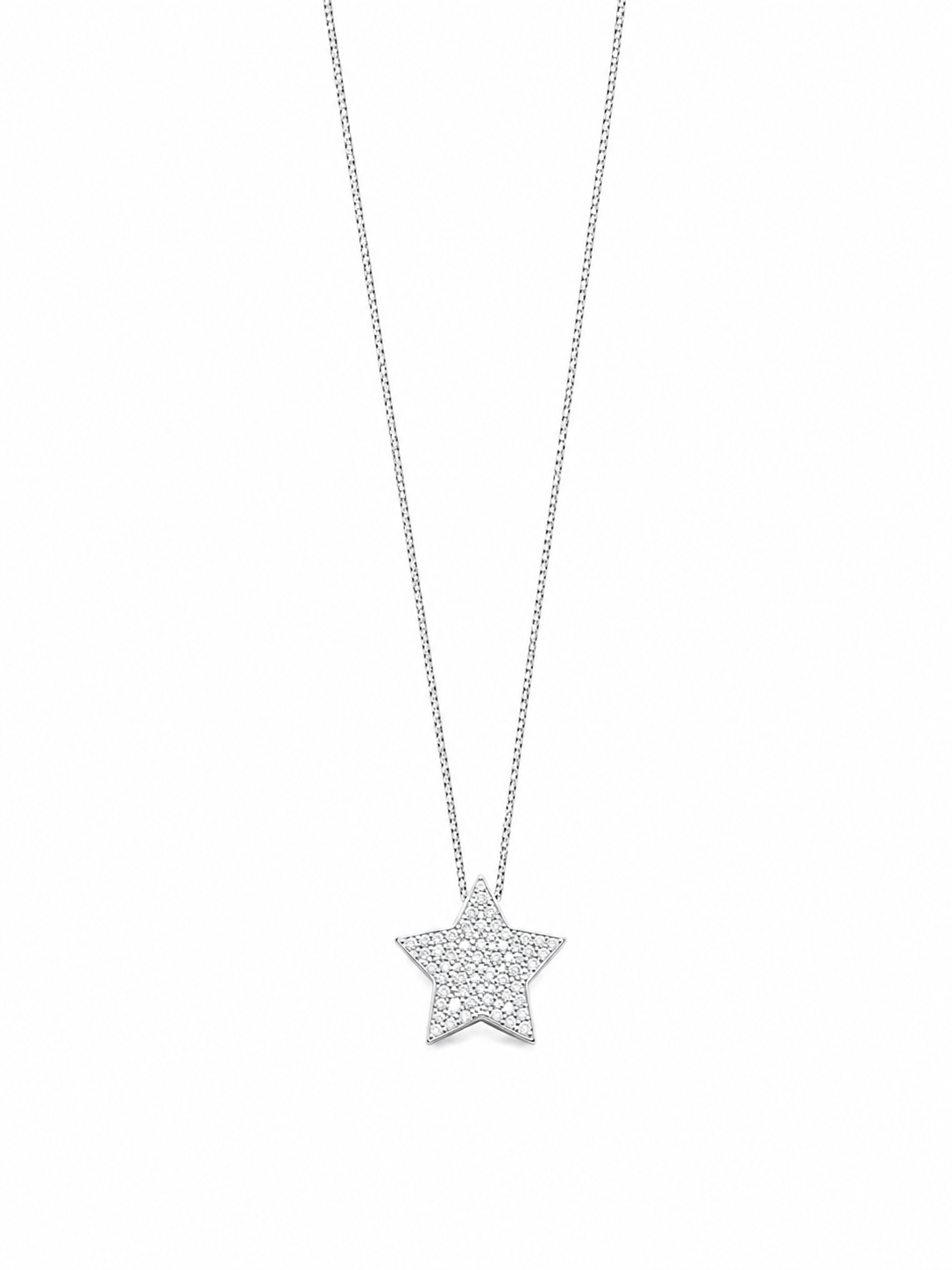 Collana Stella Pavè Big