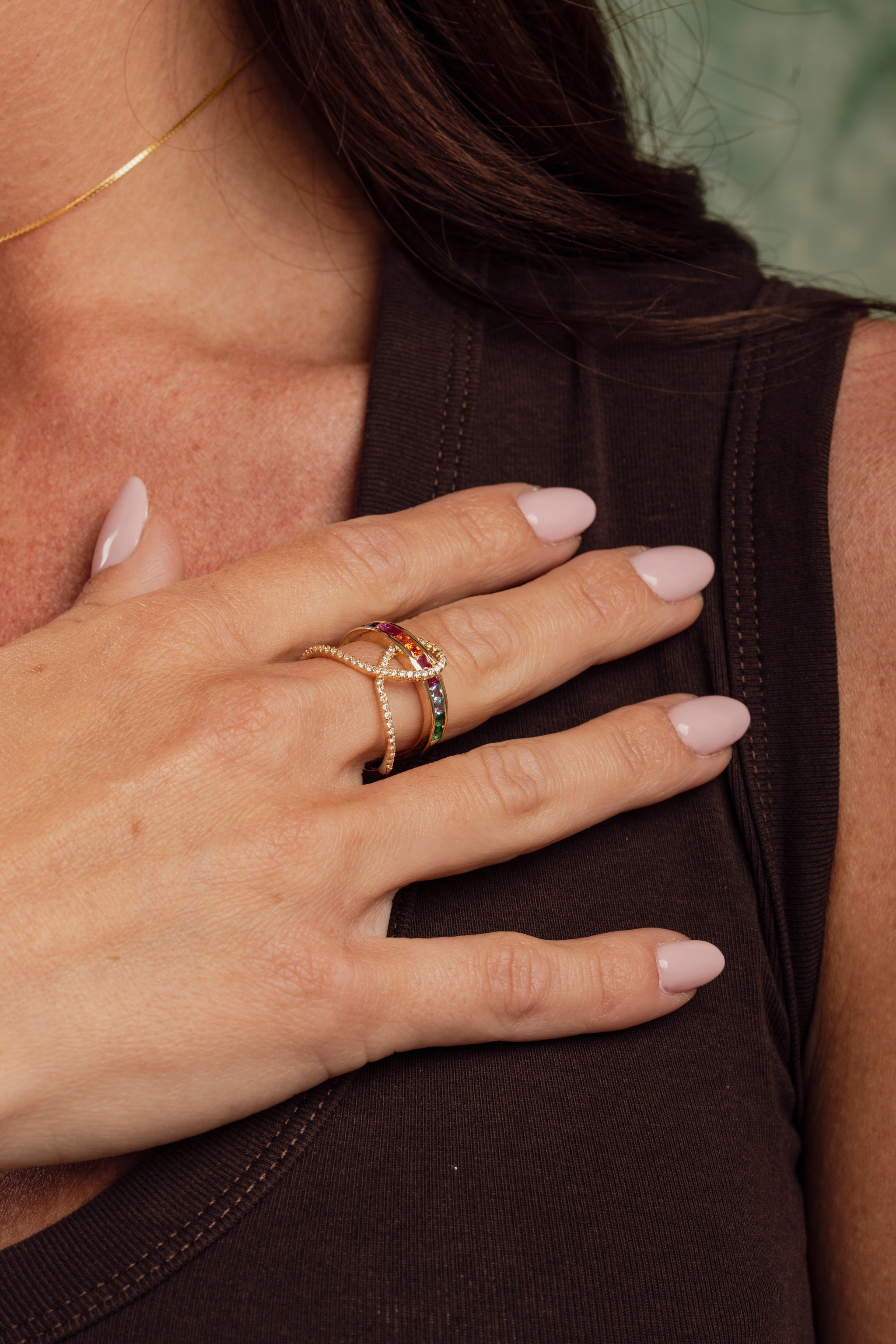 Anello Rainbow