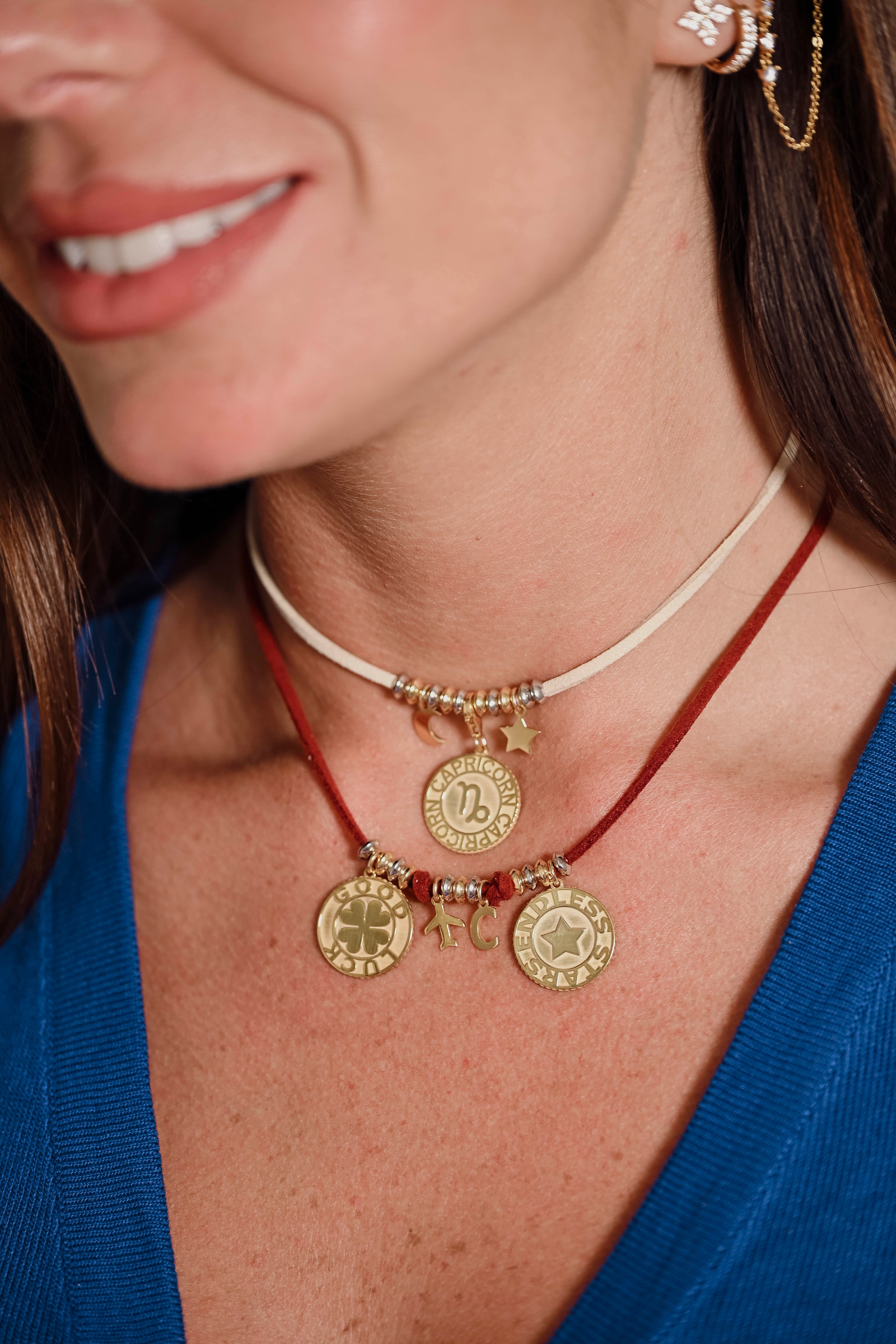 Talismano+Collana Vellutino