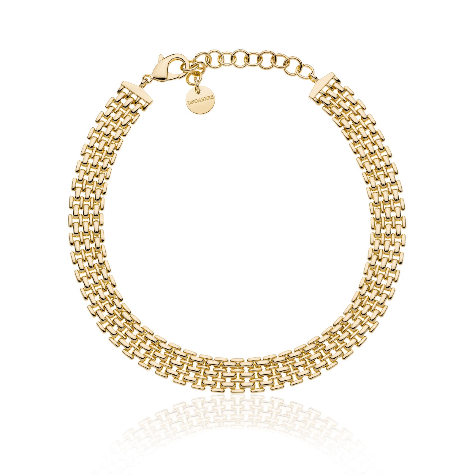 Collana Catena Panther Dorata.   012EXH0024000   2321