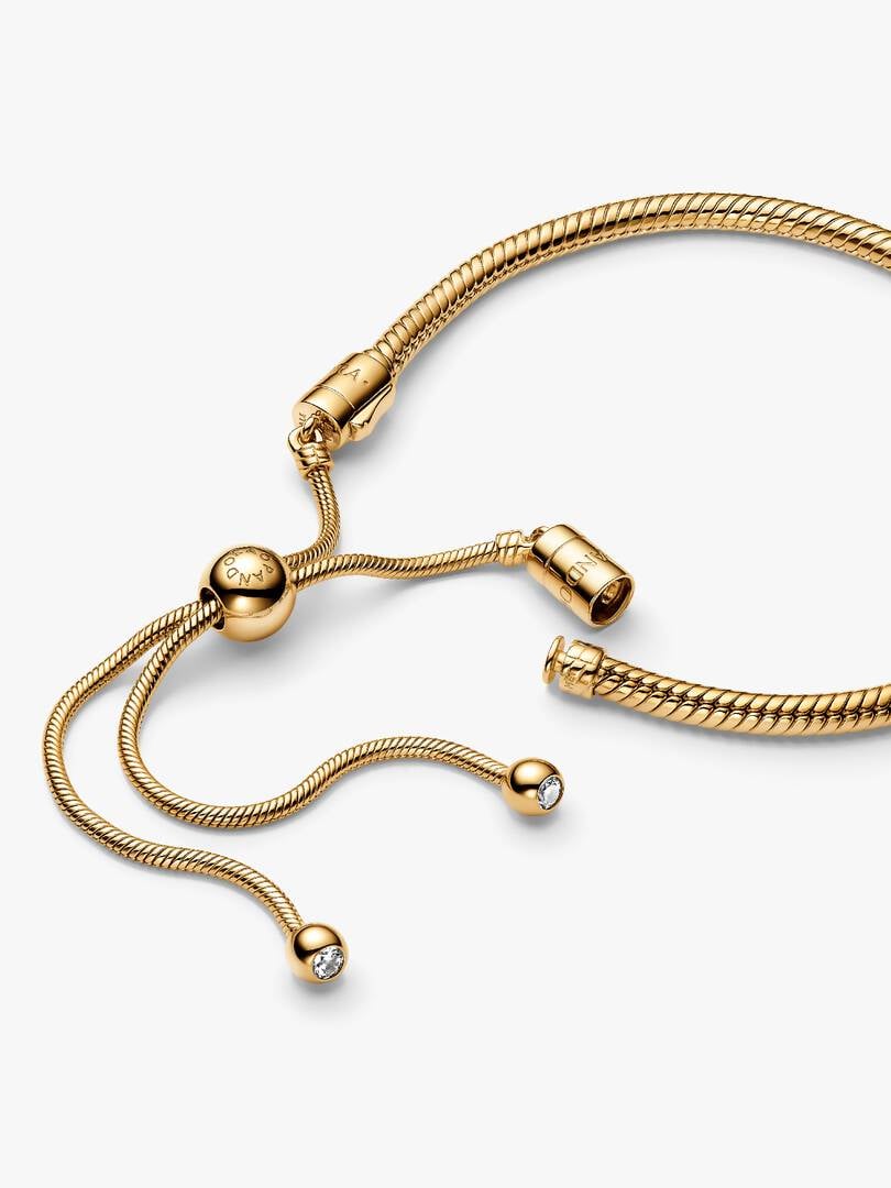 Bracciale Con Chiusura Scorrevole Gold.    567953CZ