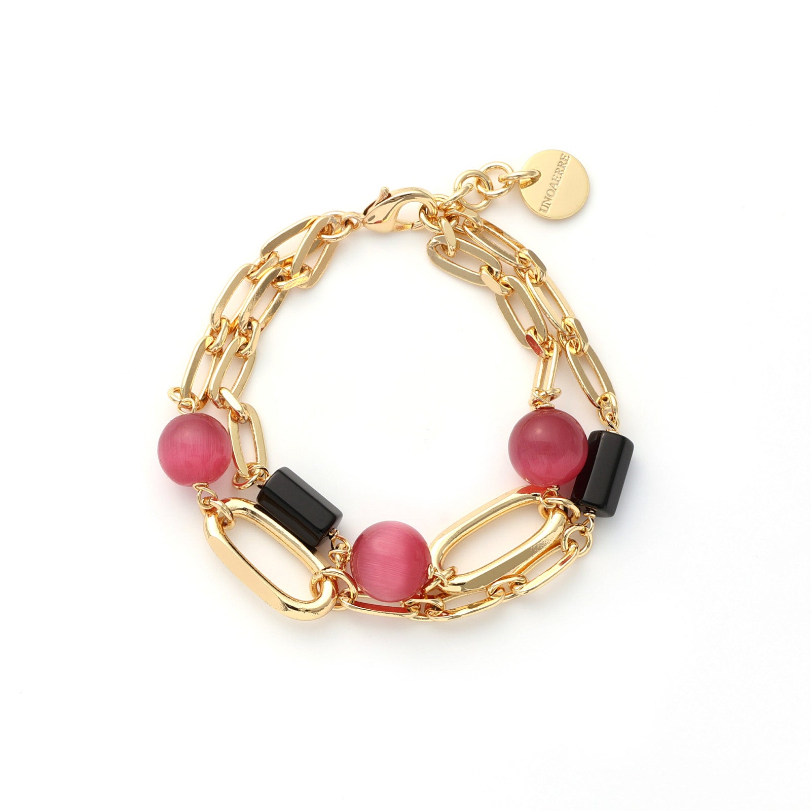 Bracciale Gipsy Con Sfere Rosa.     000EXB5214000   2562