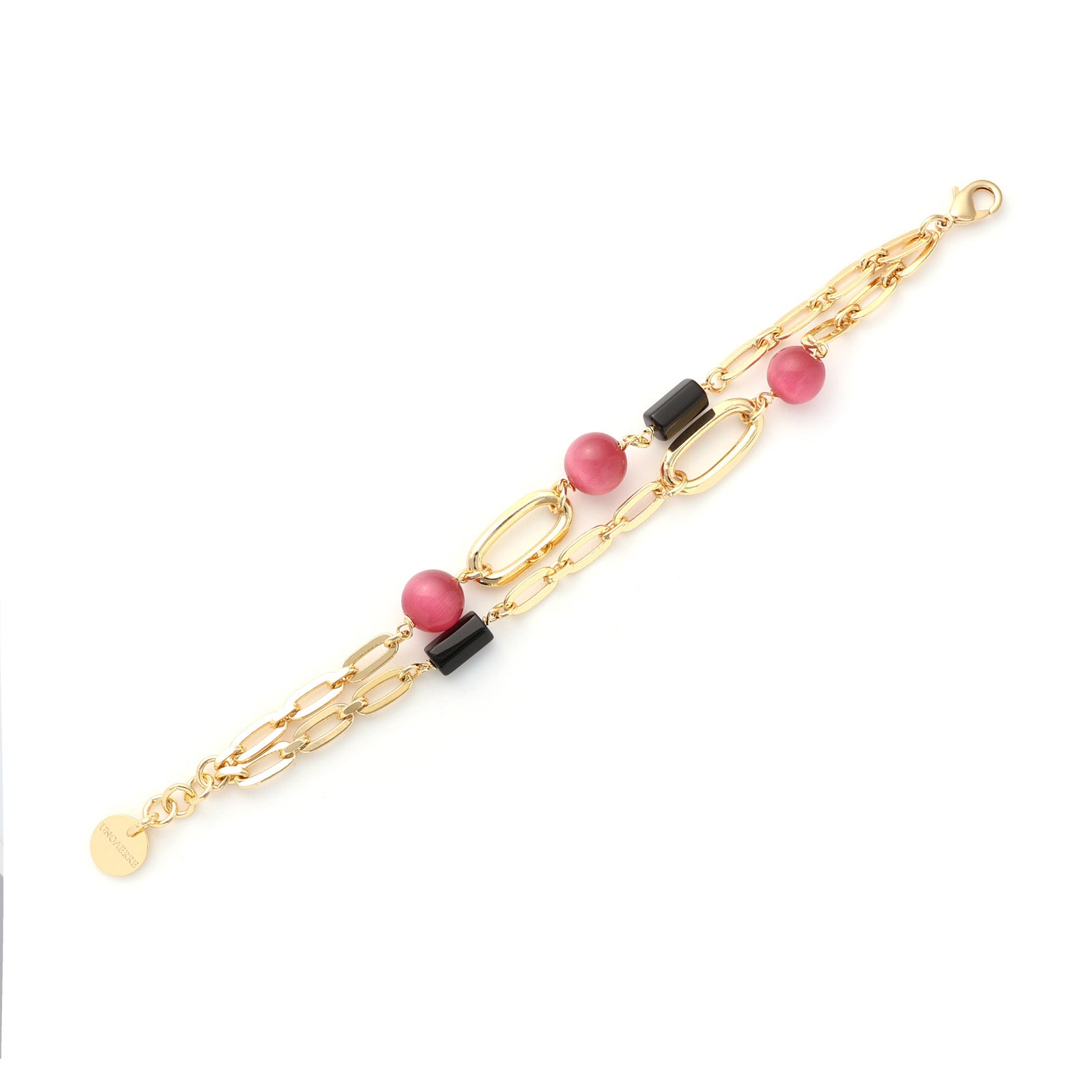 Bracciale Gipsy Con Sfere Rosa.     000EXB5214000   2562