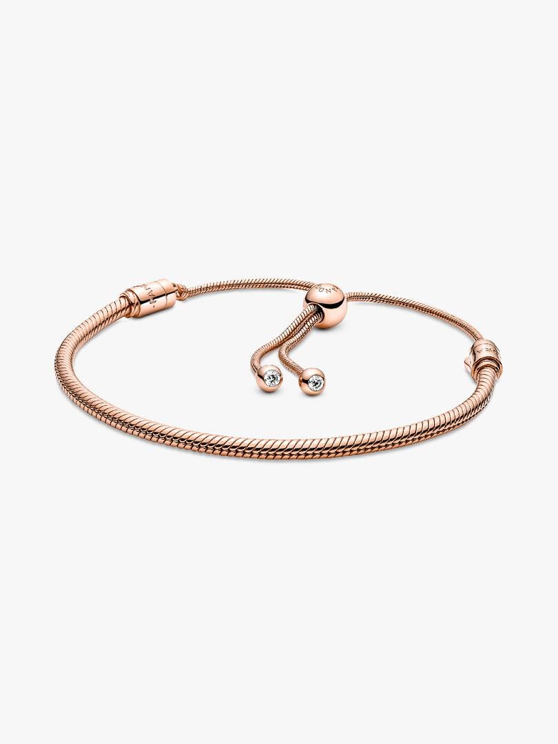 Bracciale Chiusura scorrevole Rosè