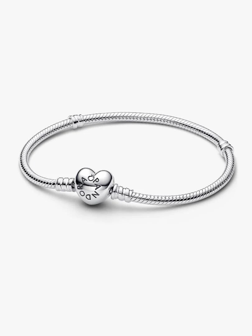 Bracciale Pandora con Chiusura a Cuore.    590719
