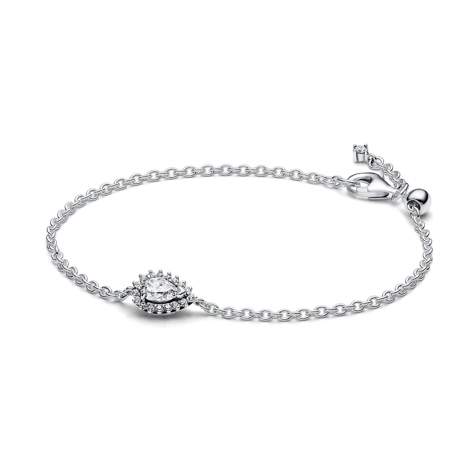 Bracciale Catena Con Punto Luce Goccia.   593001C01