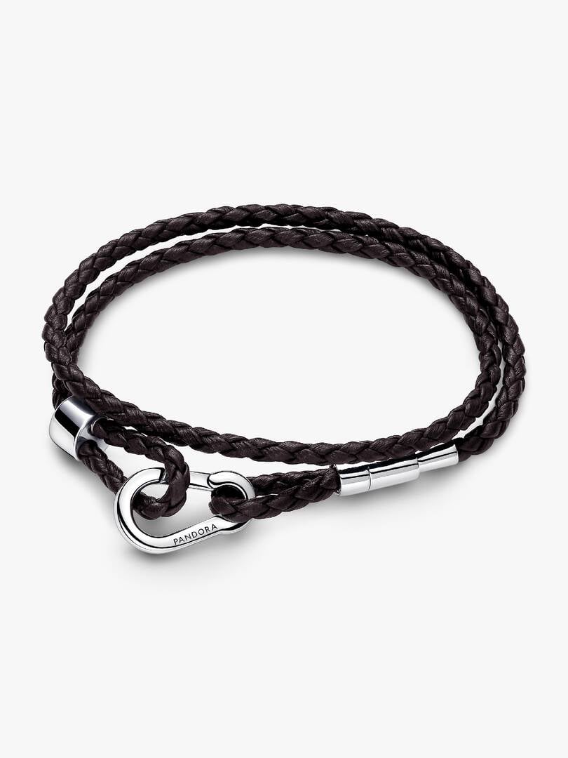 Bracciale in Pelle Marrone 593338C01-D2