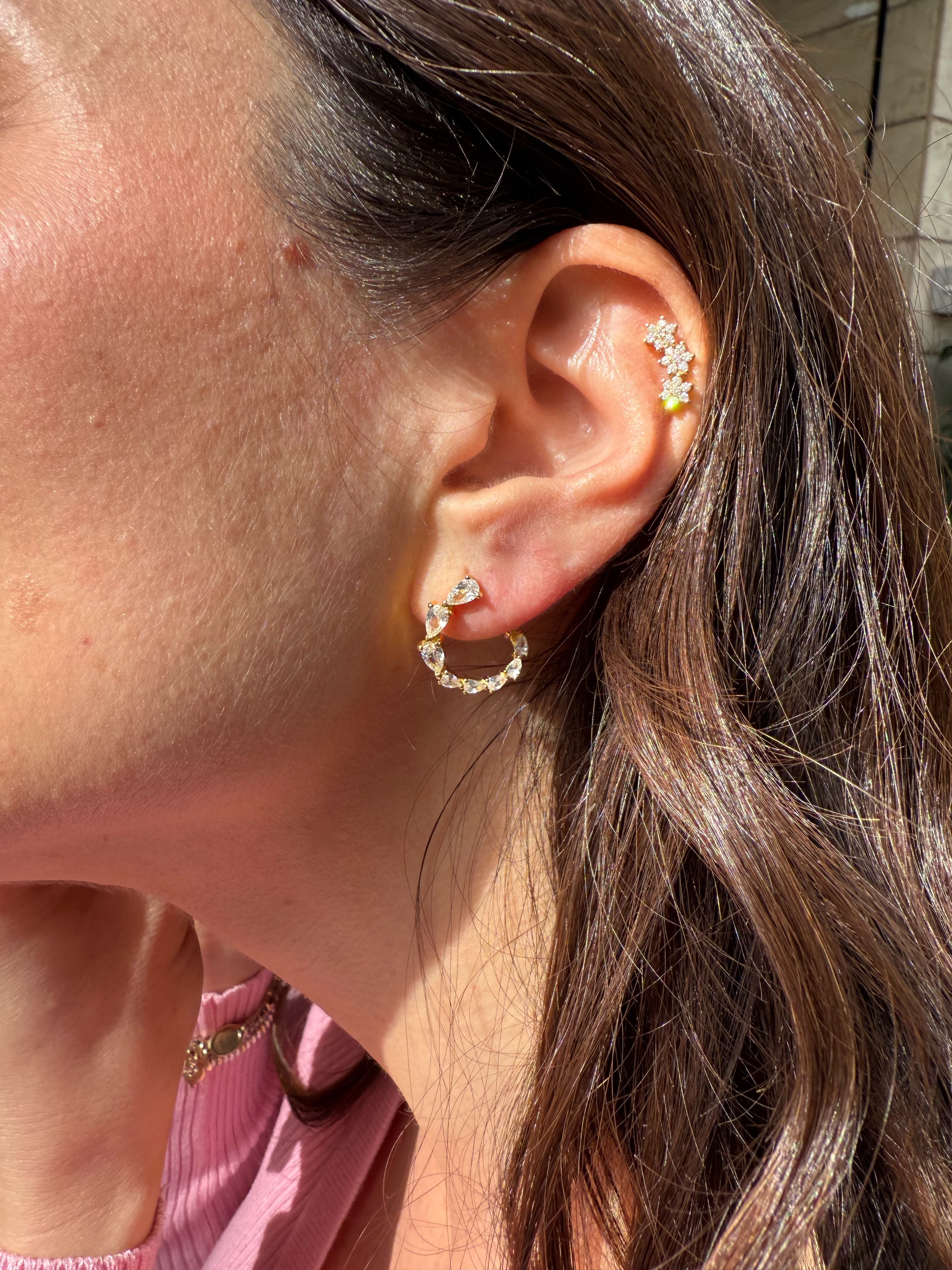 Orecchini Charlie Gold