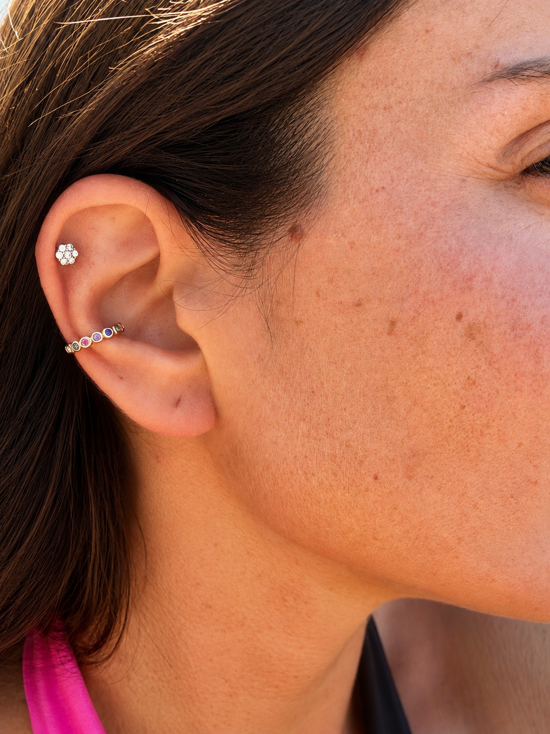 Earcuff Rainbow