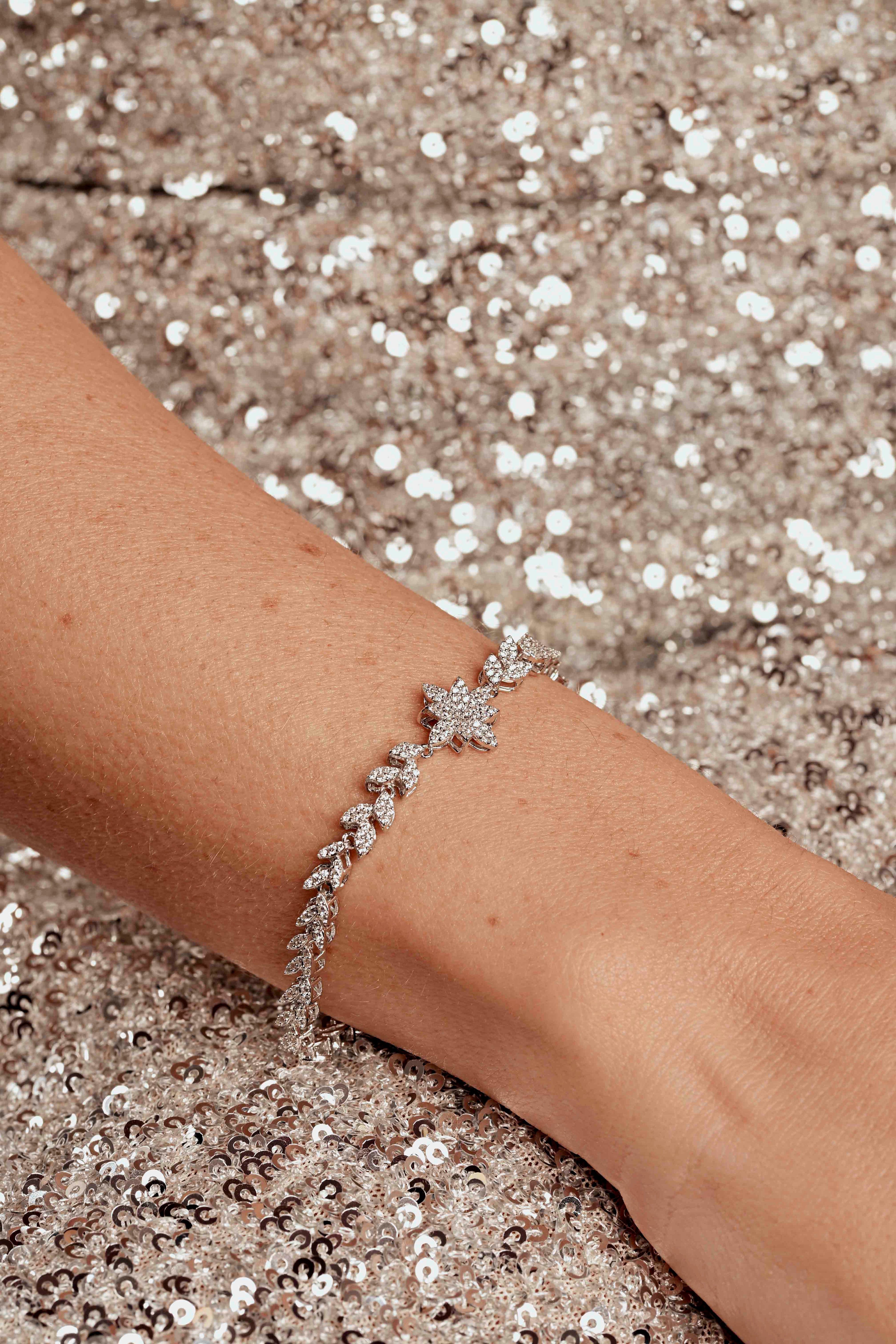 Bracciale Fiocco di Neve