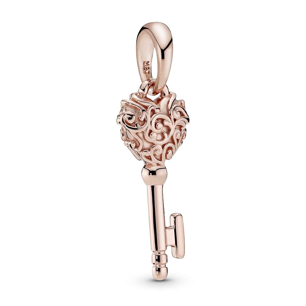 Charm Pandora Chiave Rosè.    387725