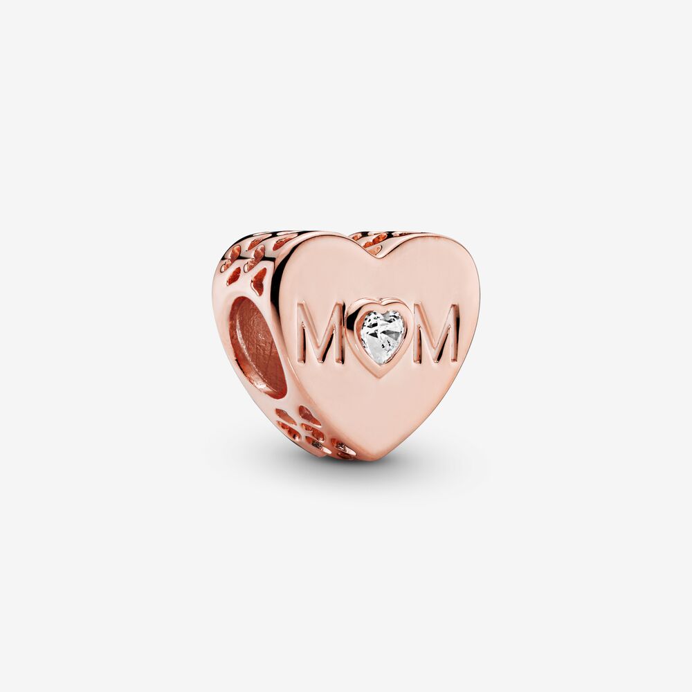 Charm Pandora Cuore Mamma Rosè      781881CZ