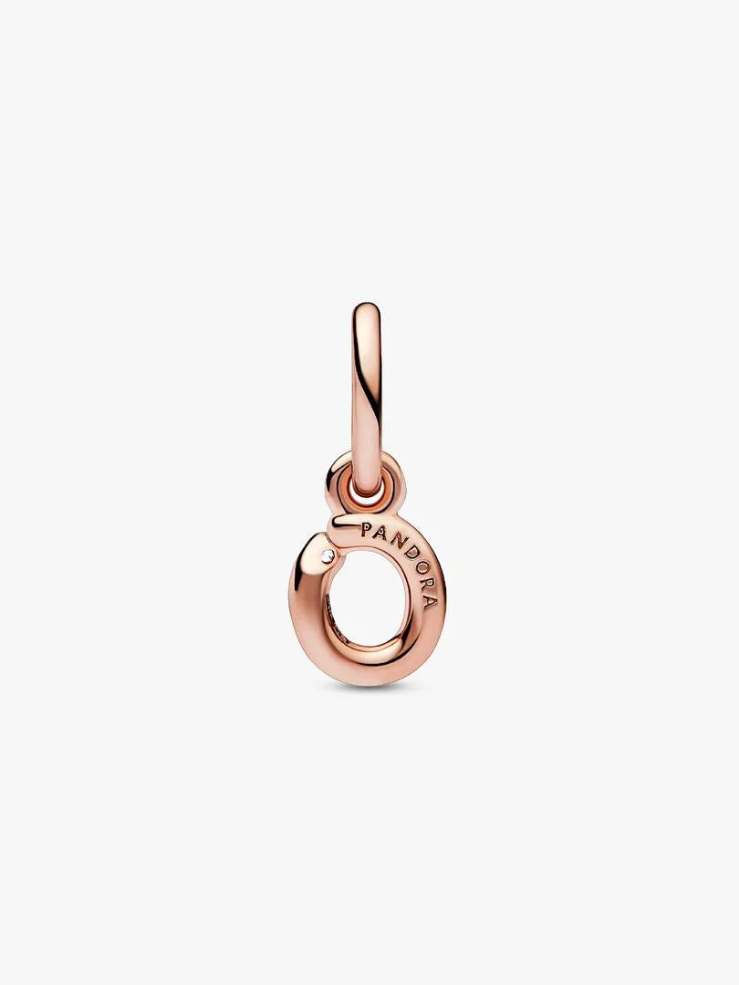 Charm Lettera O Rosè
