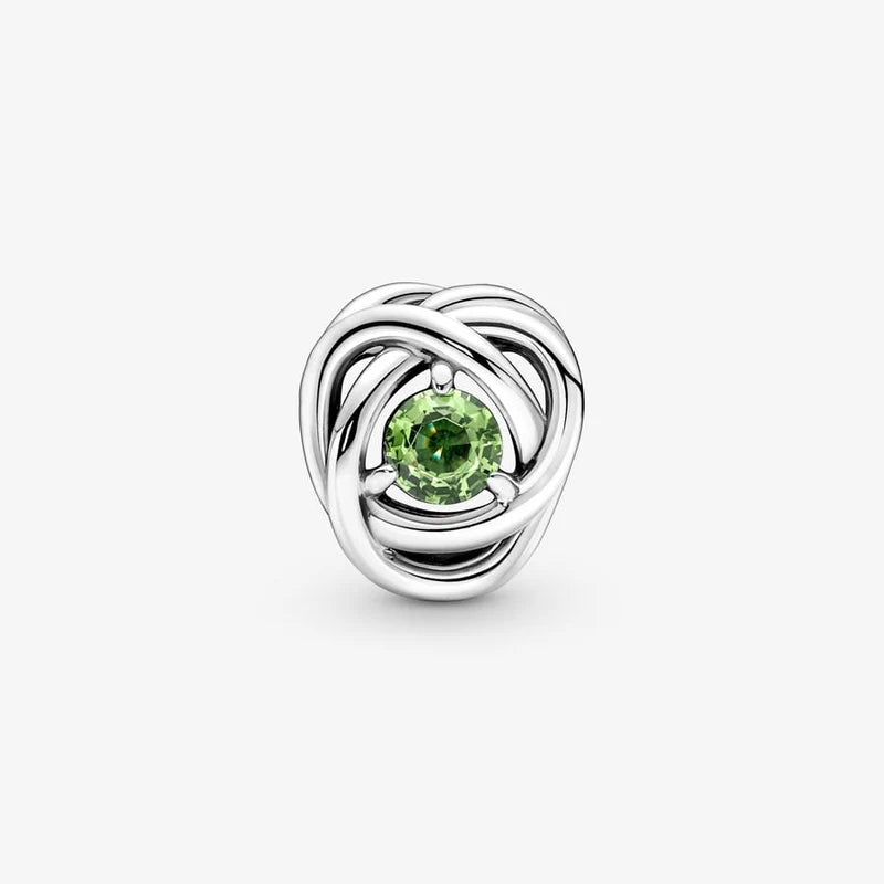 Charm Cerchio Eterno Verde Scuro Agosto      790065C08