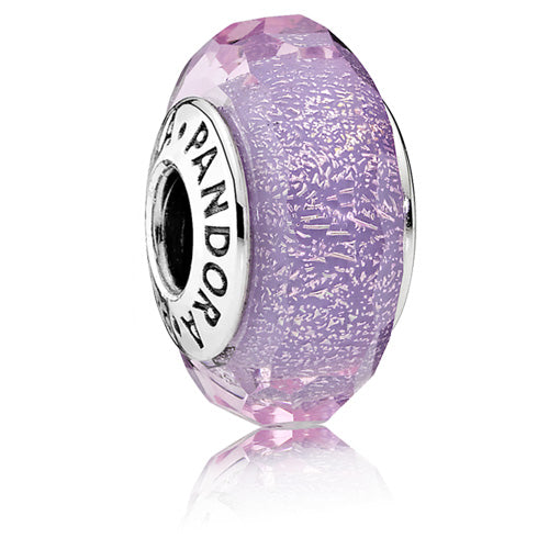 Charm Pandora Vetro Di Murano Viola     791651