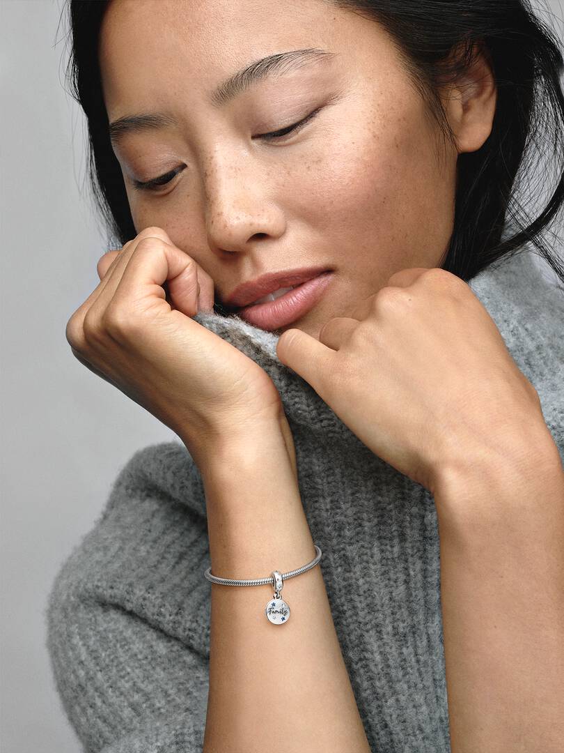 Charm Pandora Pendente Doppio Famiglia    792987C01