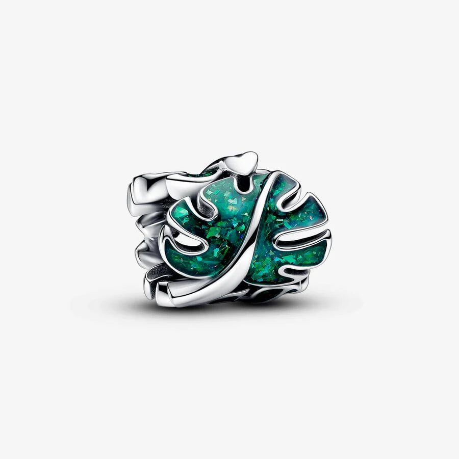 Charm Foglia di Monstera Glitterata     793332C01