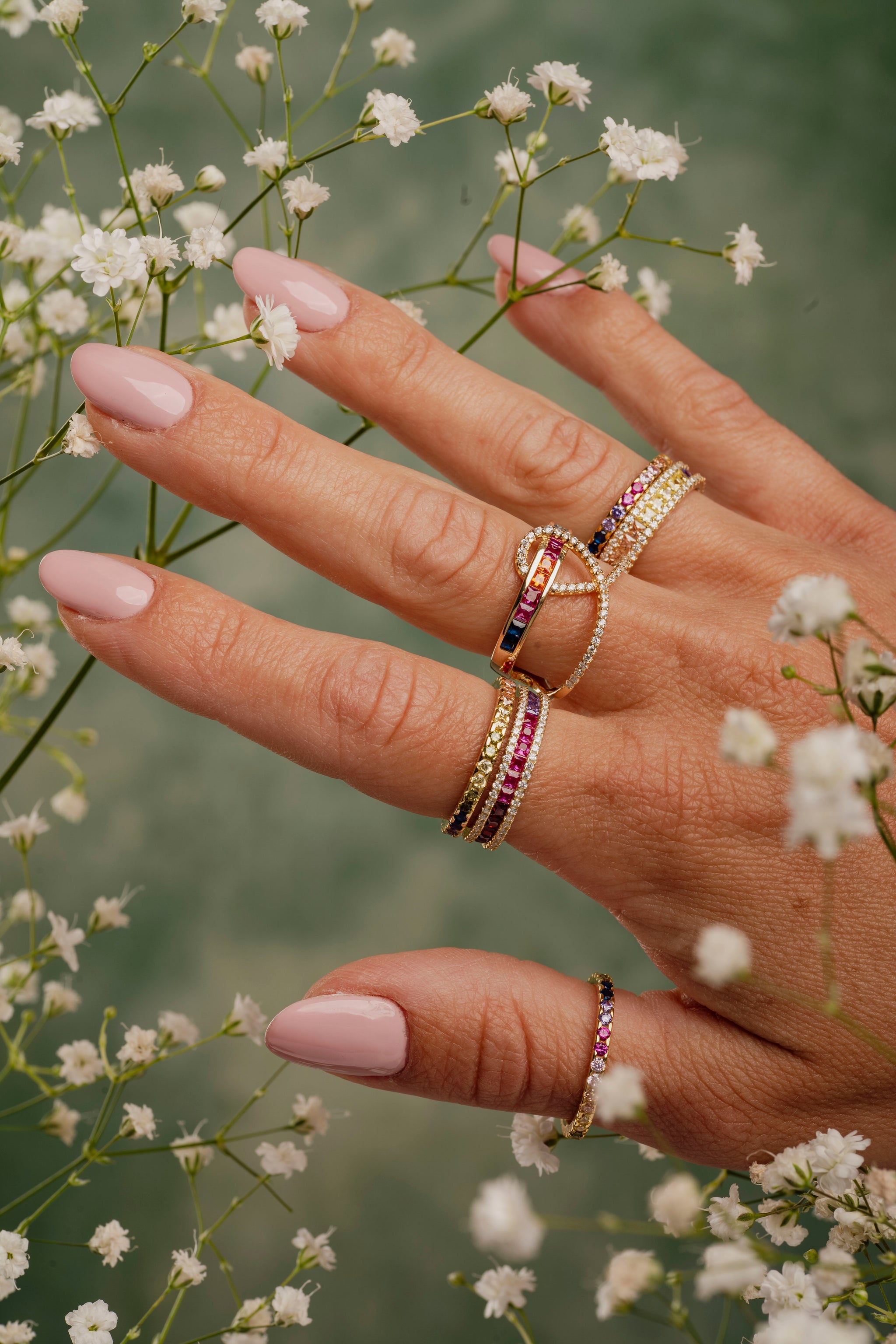 Anello Rainbow