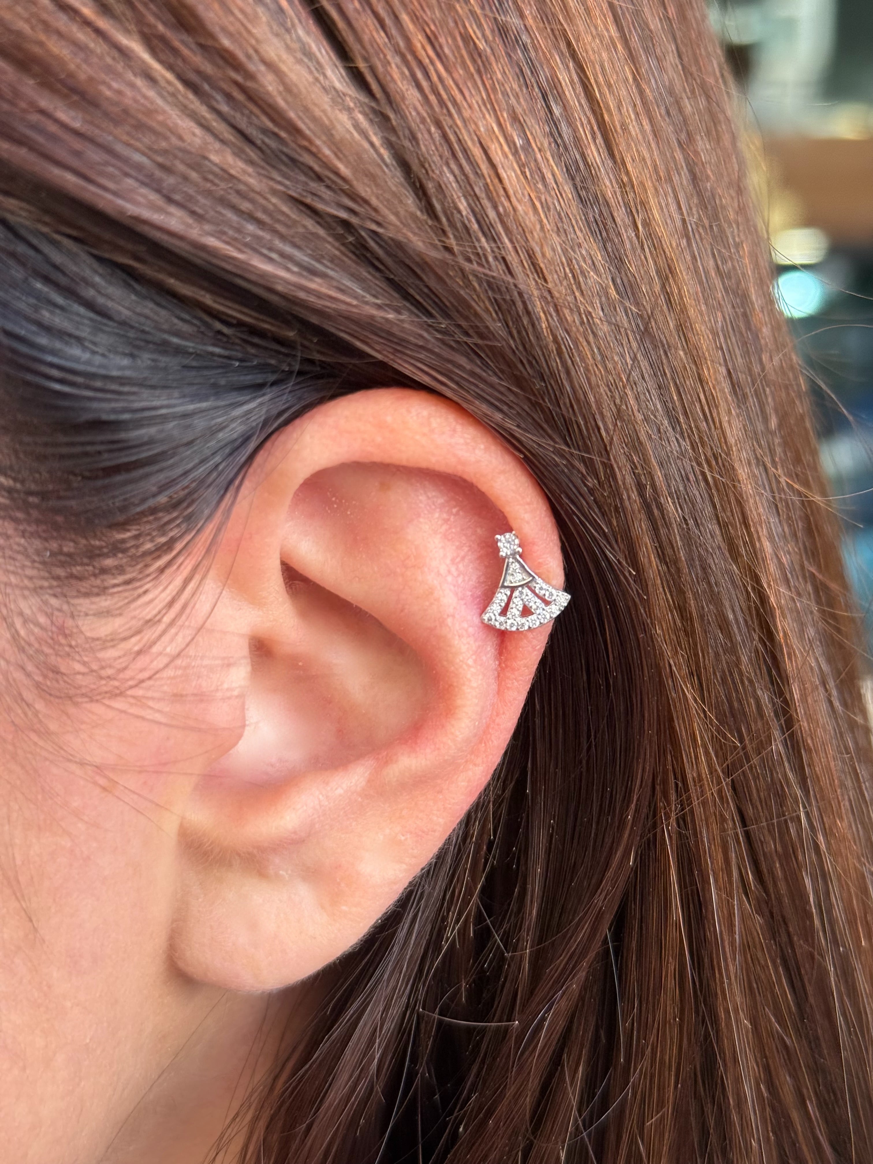 Monorecchino Ventaglio