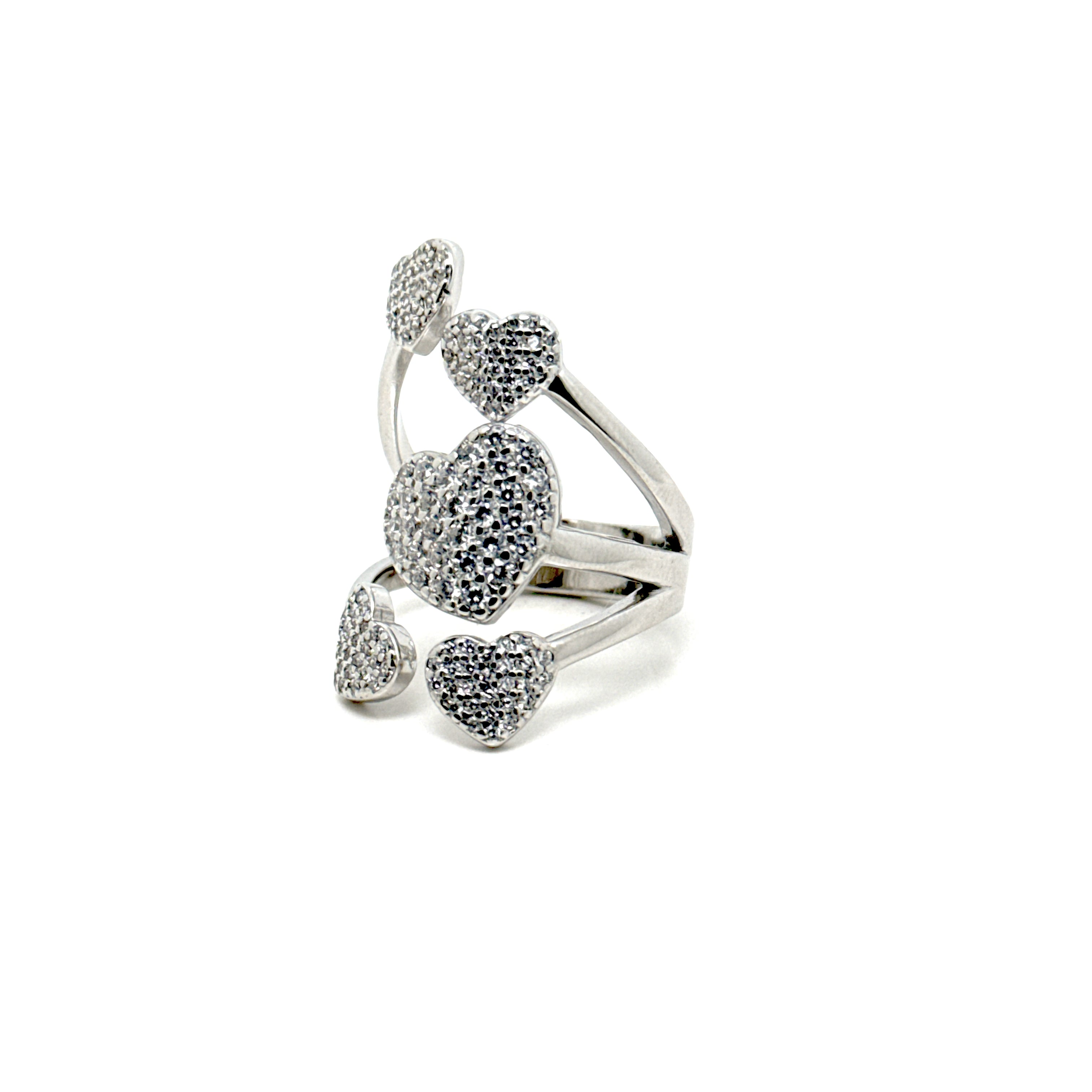 Bracciale con ciondolo a forma di fiocco di neve in argento sterling e zirconi cubici Bracciale con ciondolo a forma di fiocco di neve in argento sterling e zirconi cubici