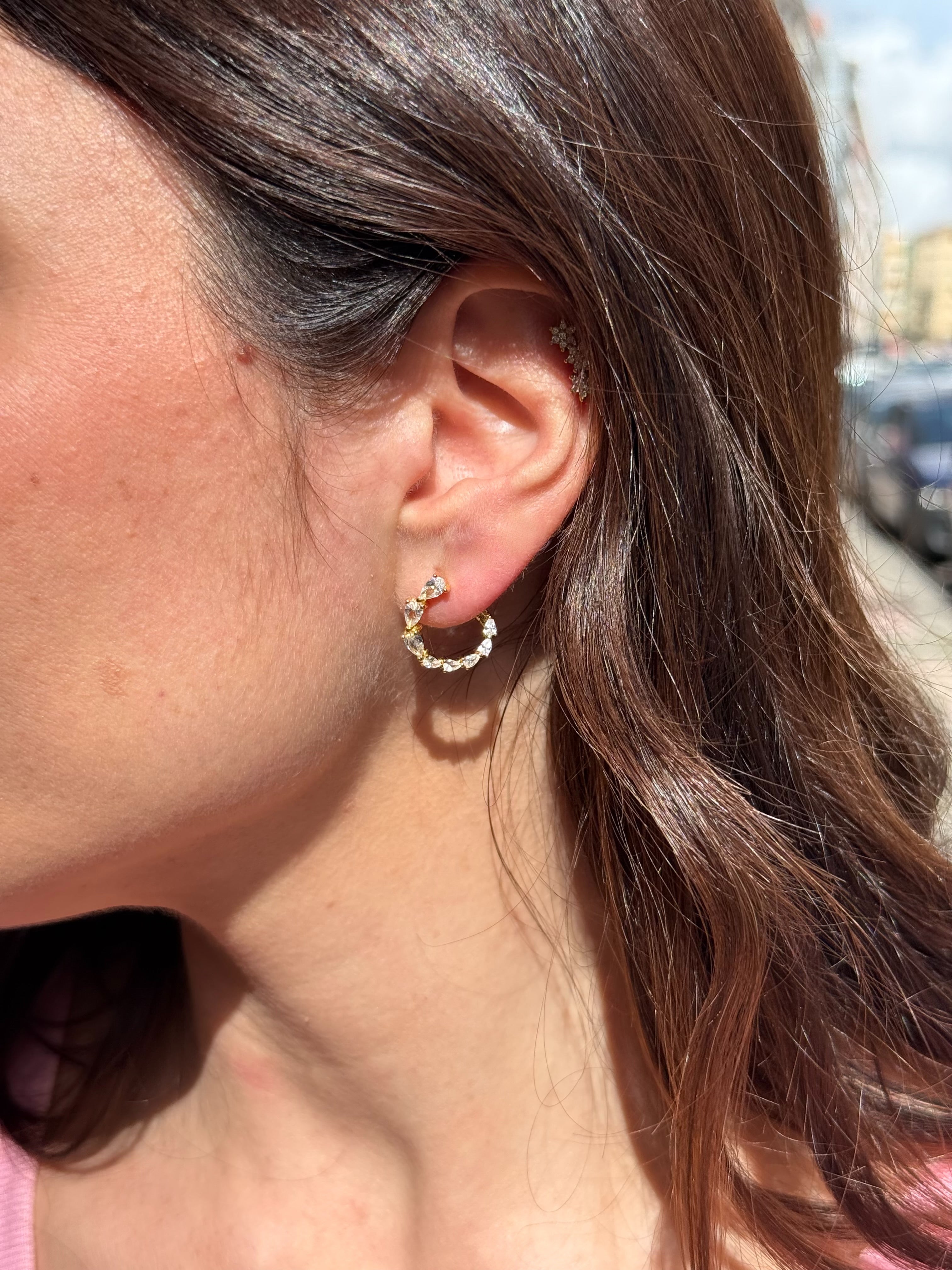 Orecchini Charlie Gold