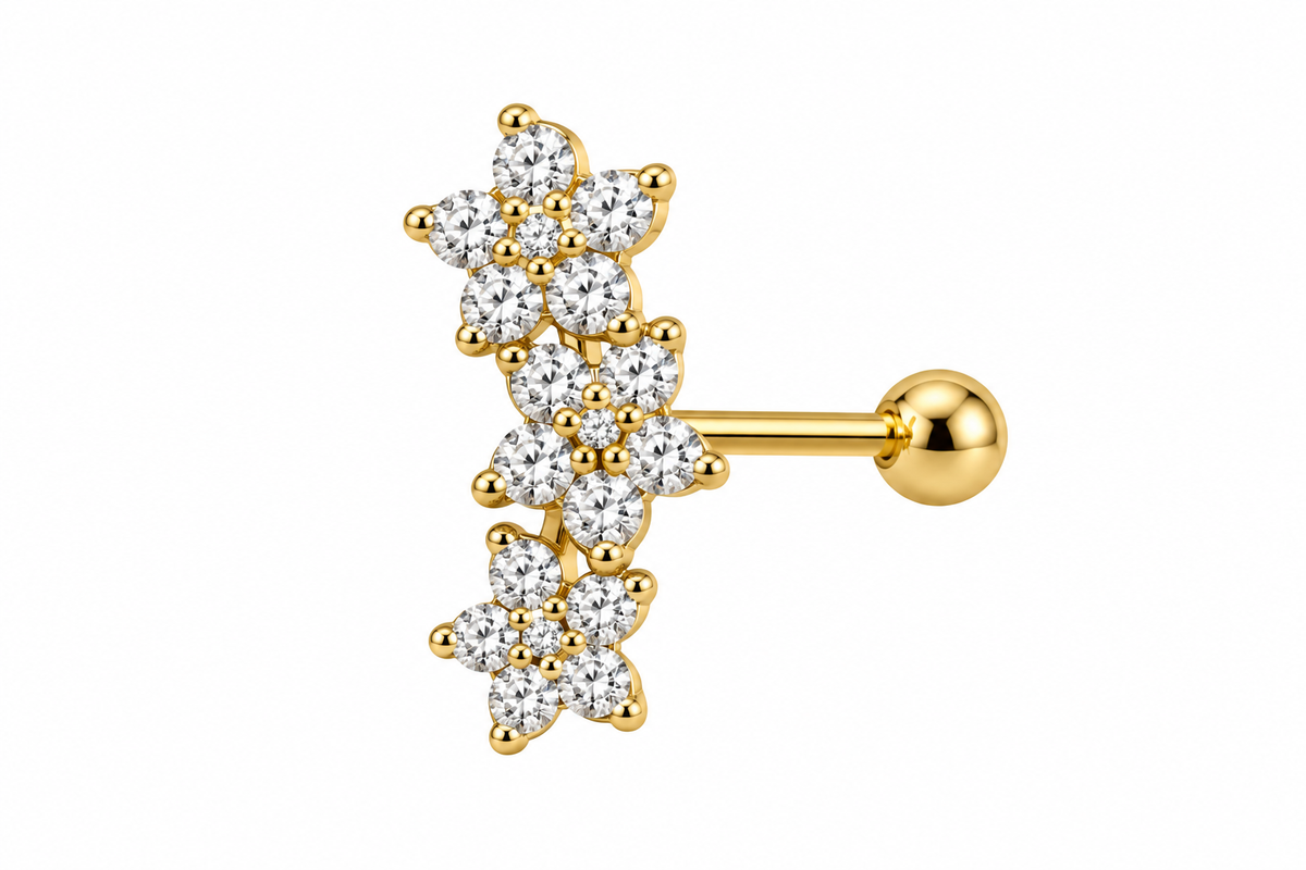 Piercing Helix Flower