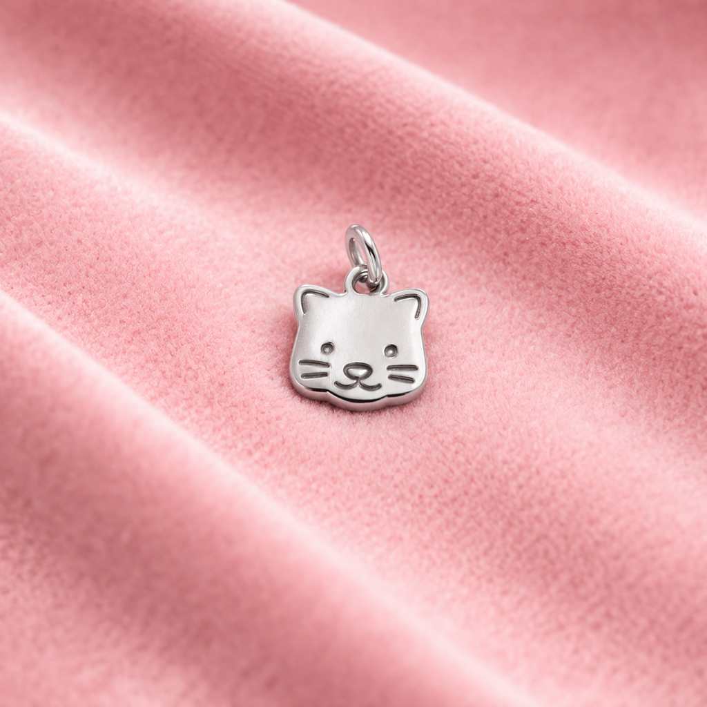 Simbolo per collana Componibile , Gattino