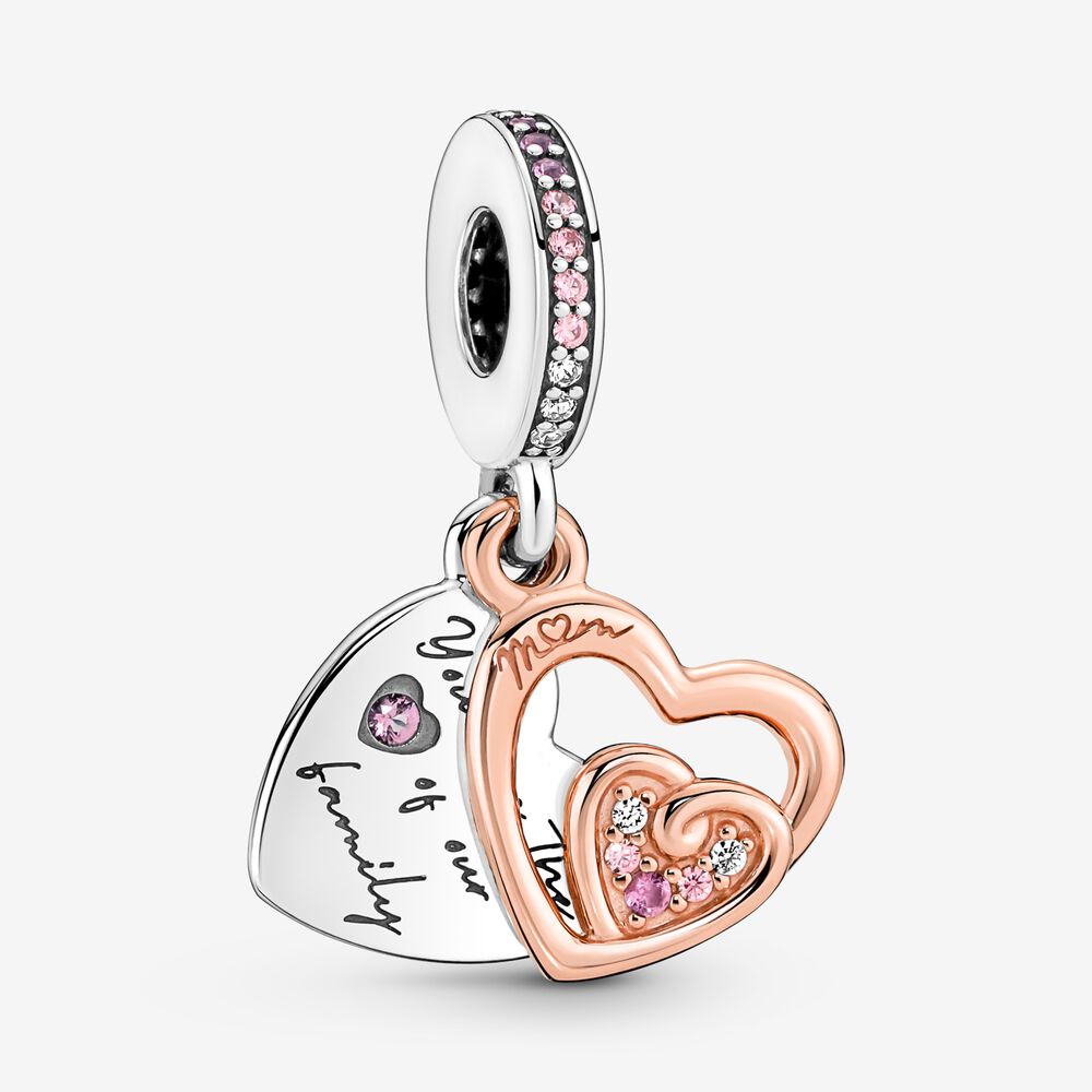 Charm Cuori Intrecciati & Famiglia.   781020C01