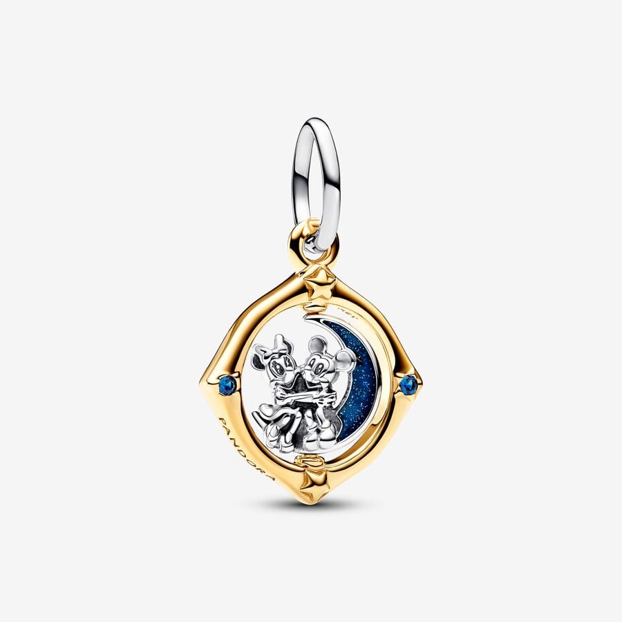 Charm Pandora Disney Pendente Mickey & Minnie Sulla Luna 762955C01