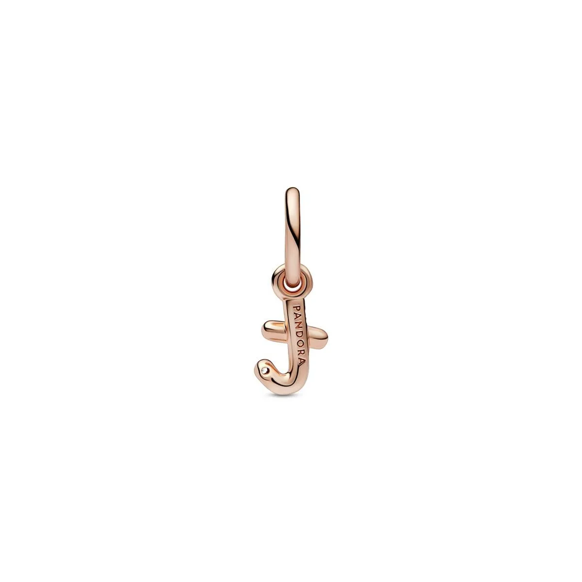 Charm Lettera T Rosè