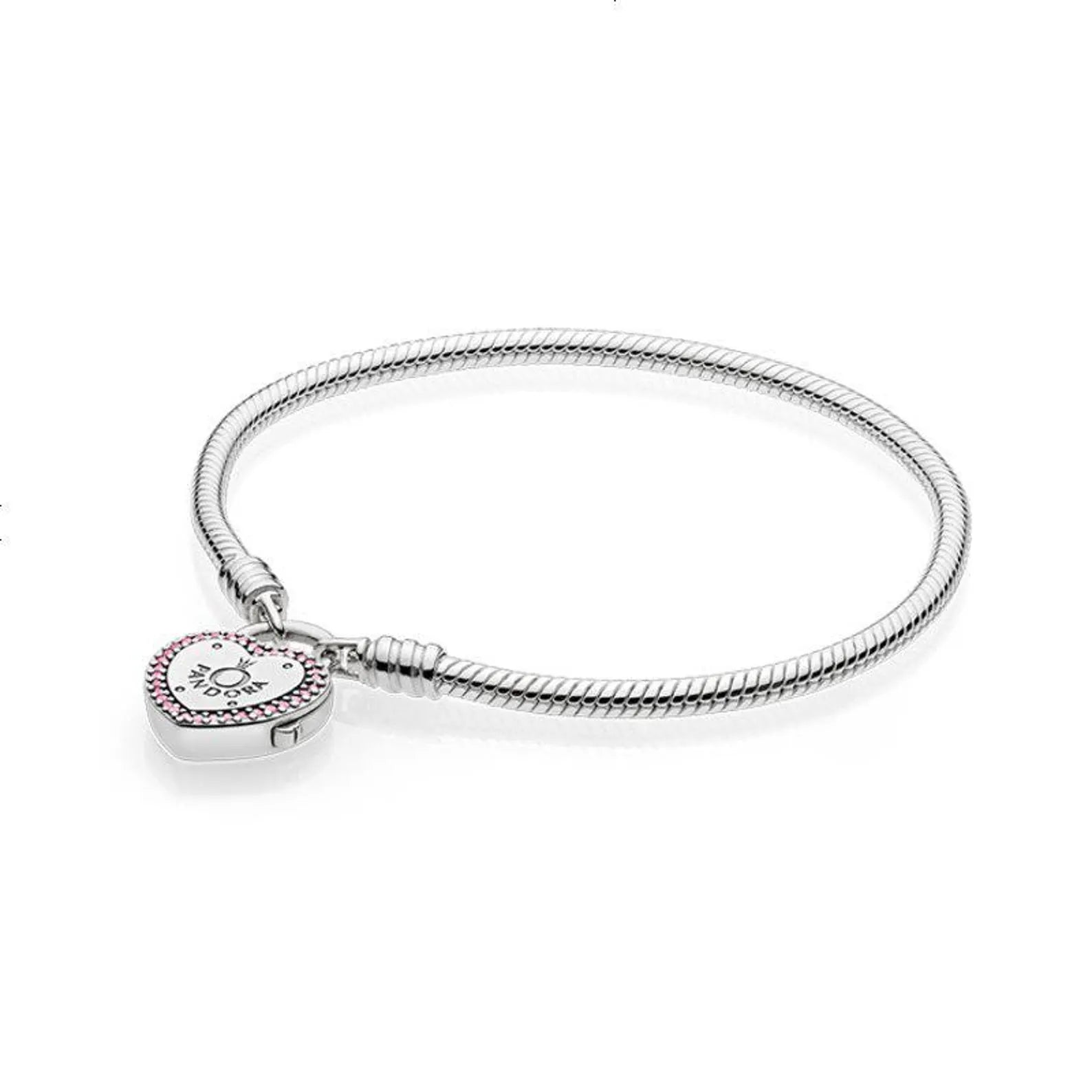 Bracciale pandora Lucchetto 596586FPc Misura 19