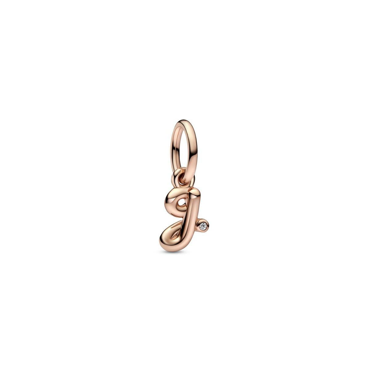 Charm Lettera G Rosè