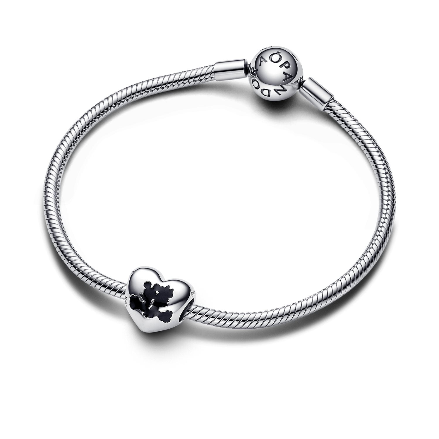 Charm Pandora Cuore Mickey & Minnie " Always Forever" 793092C01