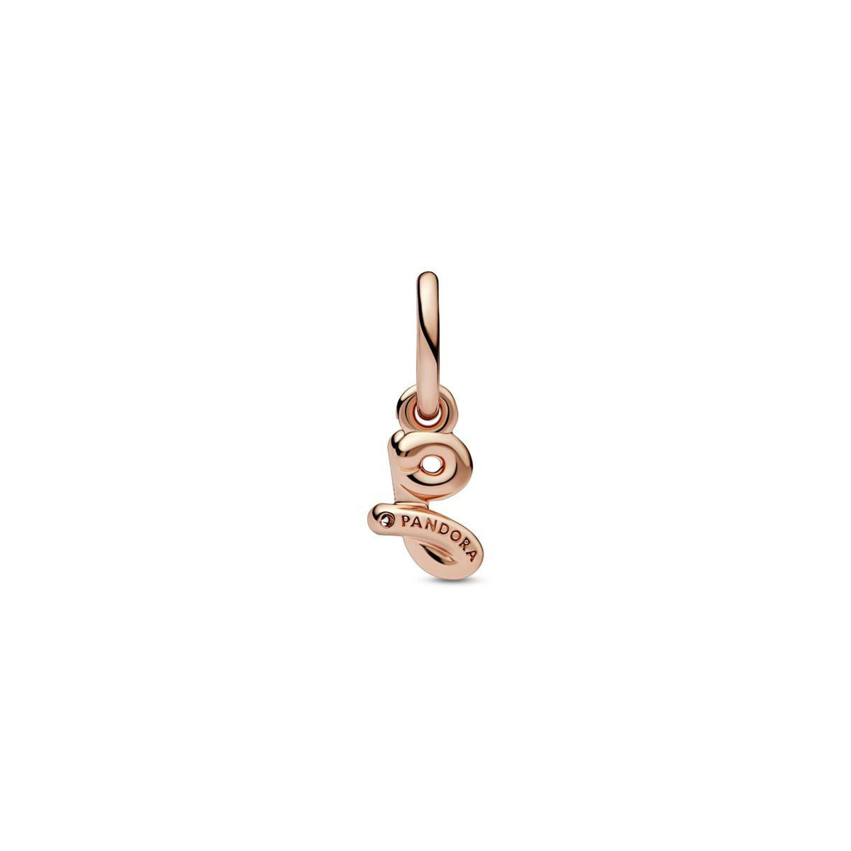 Charm Lettera G Rosè